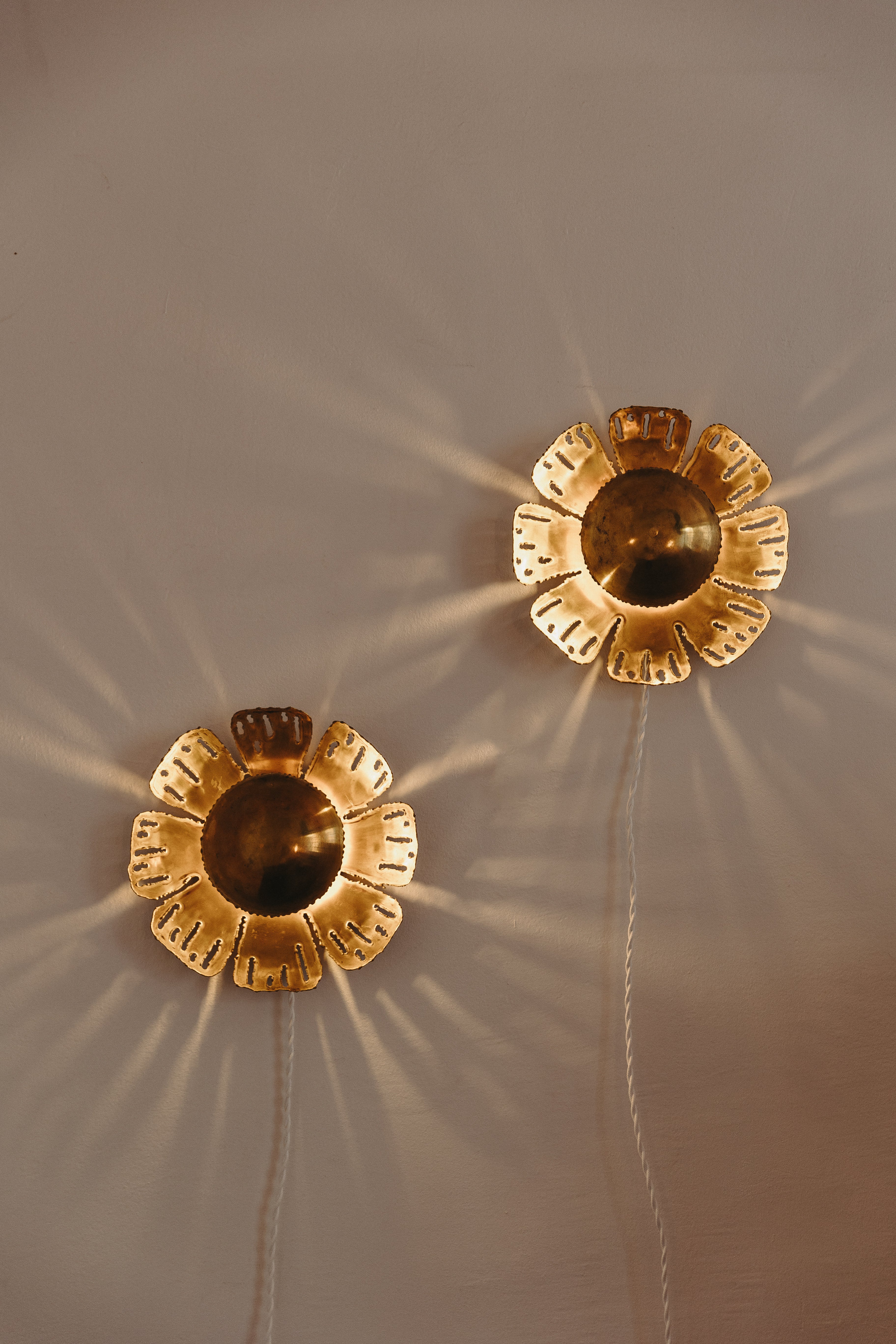 Appliques en laiton de Svend Aage Holm Sorensen