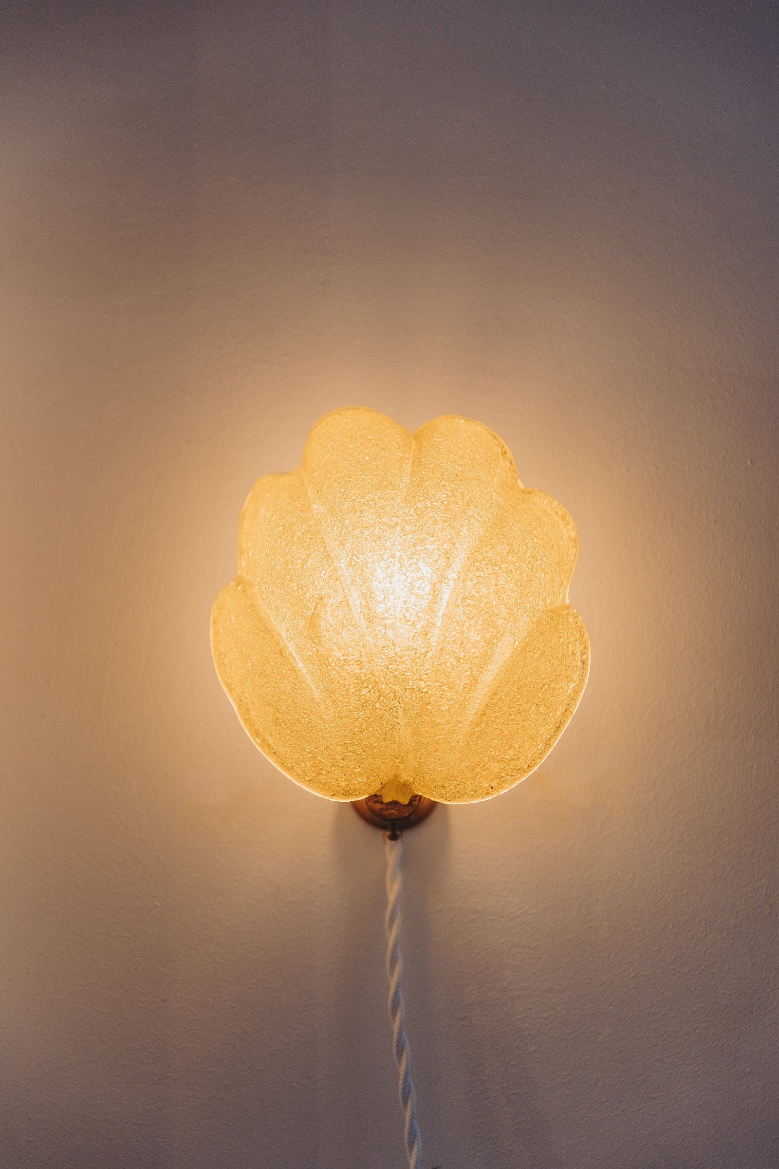 Applique en verre de Murano