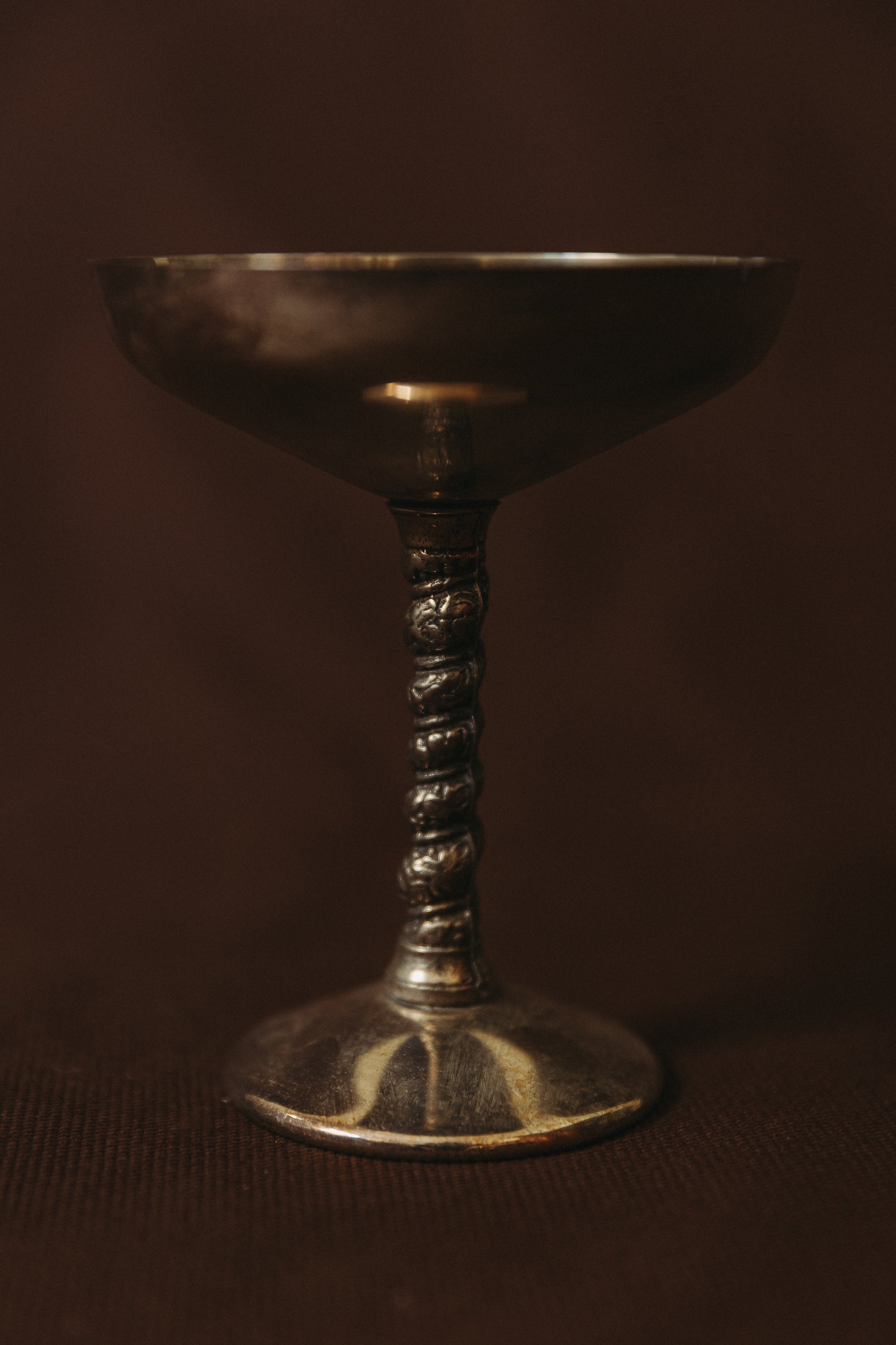 Silver-plated metal cups, 20th century