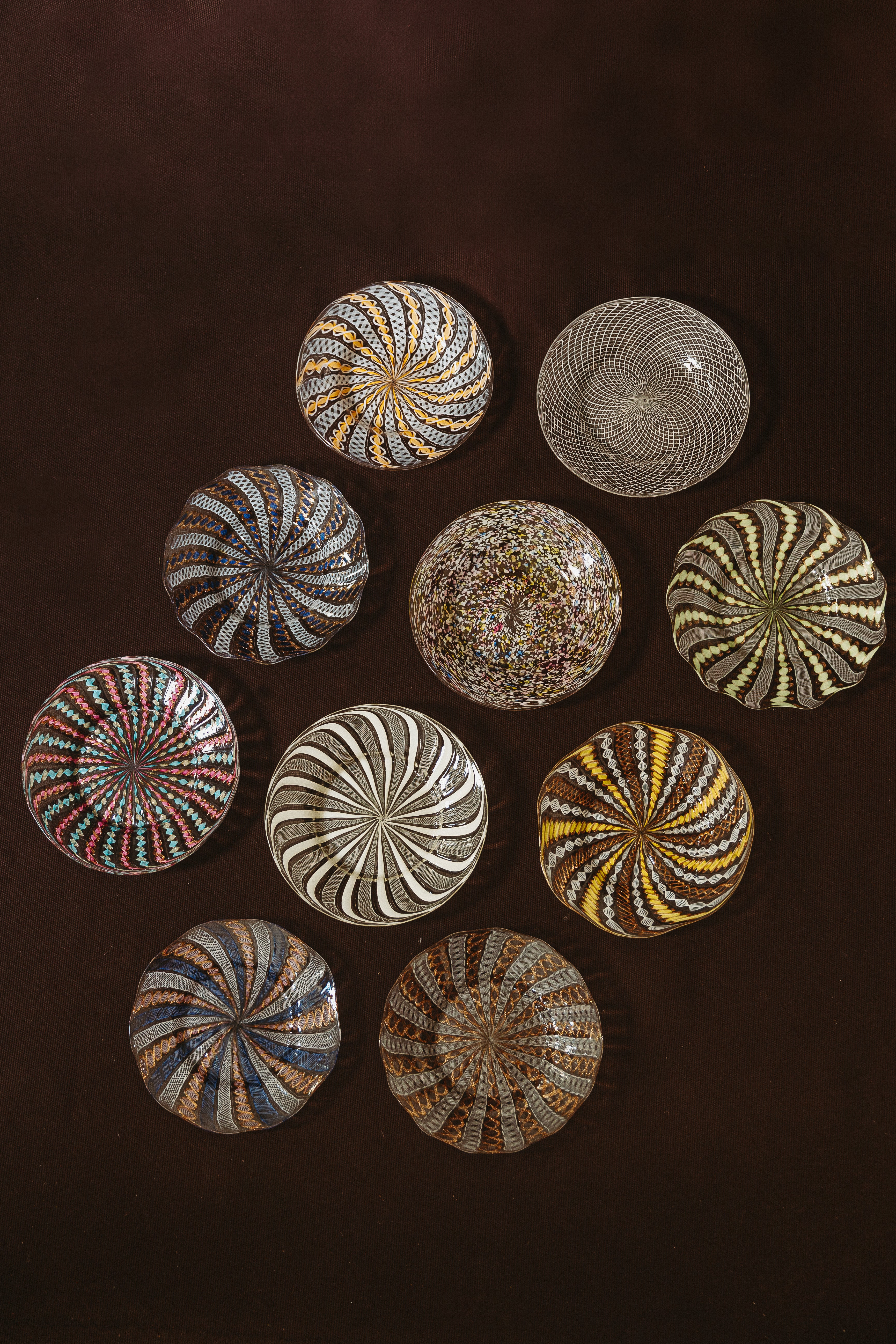 Assiette en verre de Murano, 1960