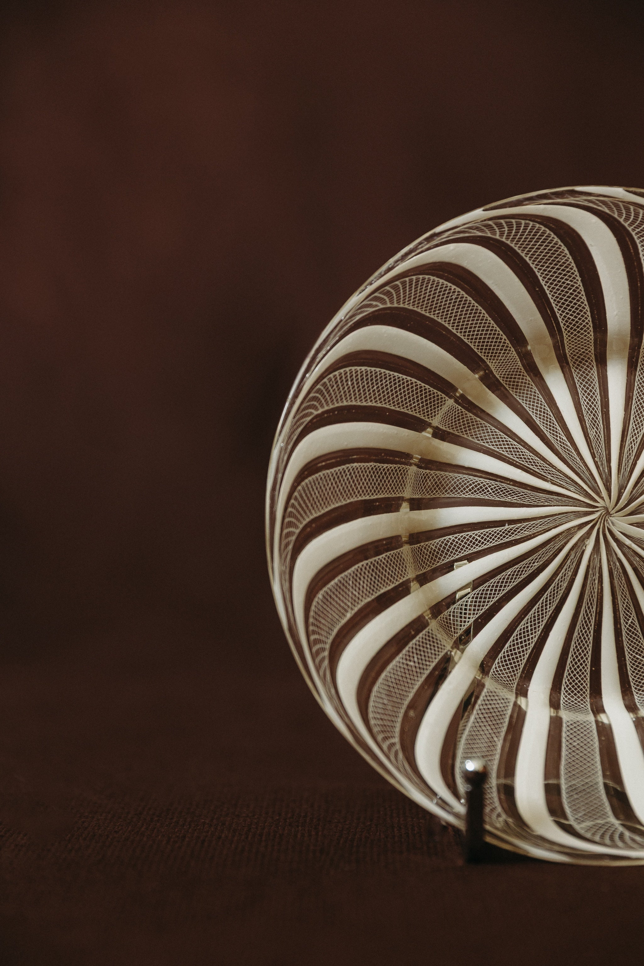 Murano glass plate, 1960