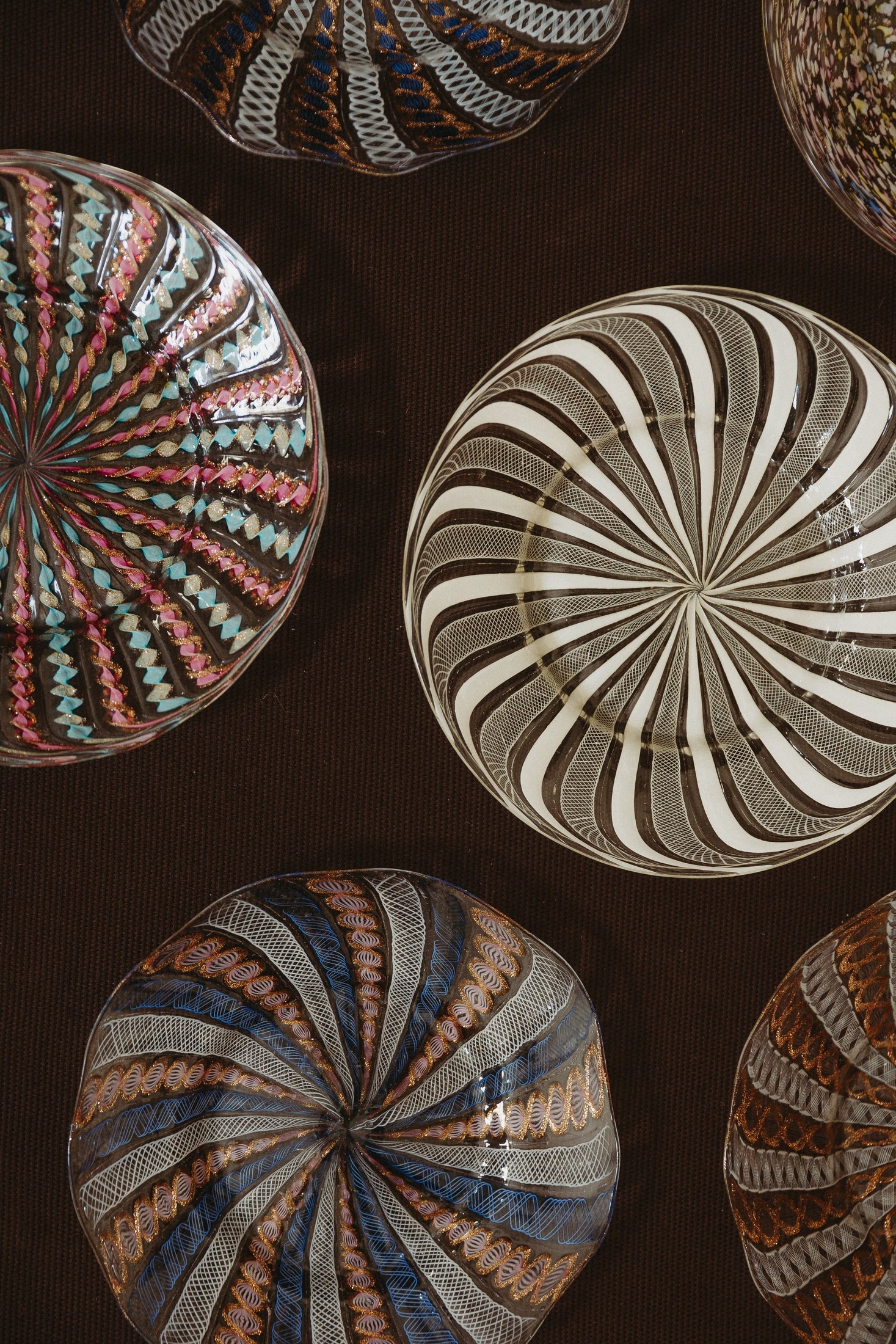 Assiette en verre de Murano, 1960