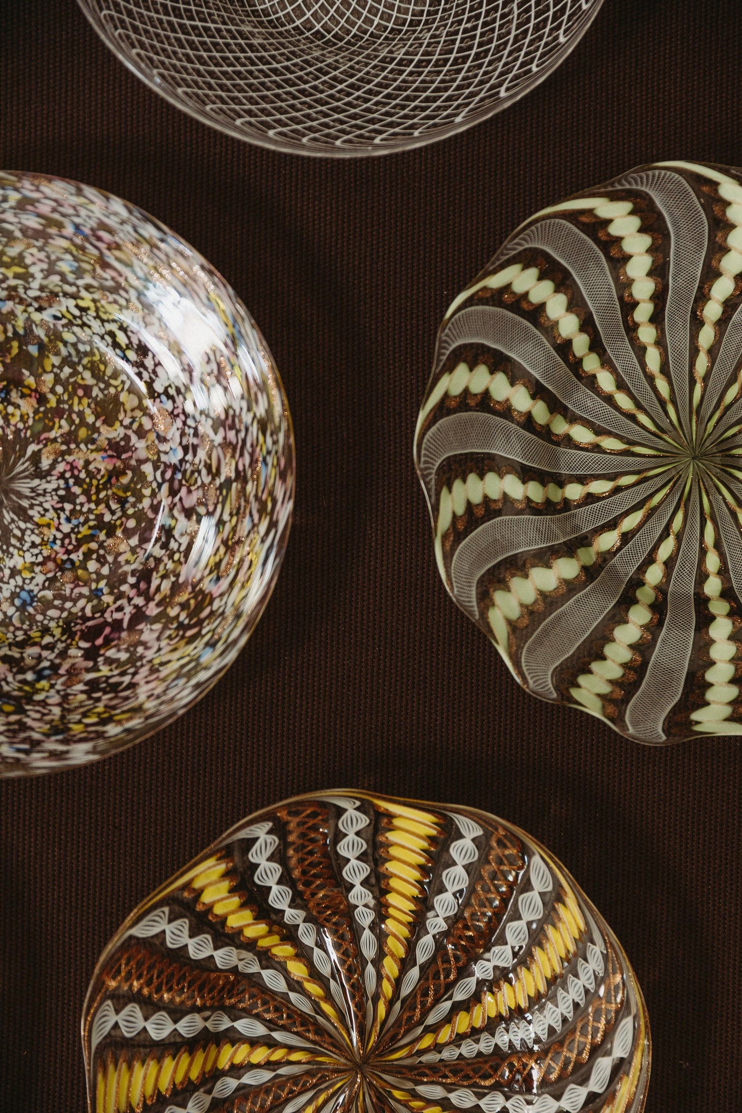 Murano glass plate, 1960