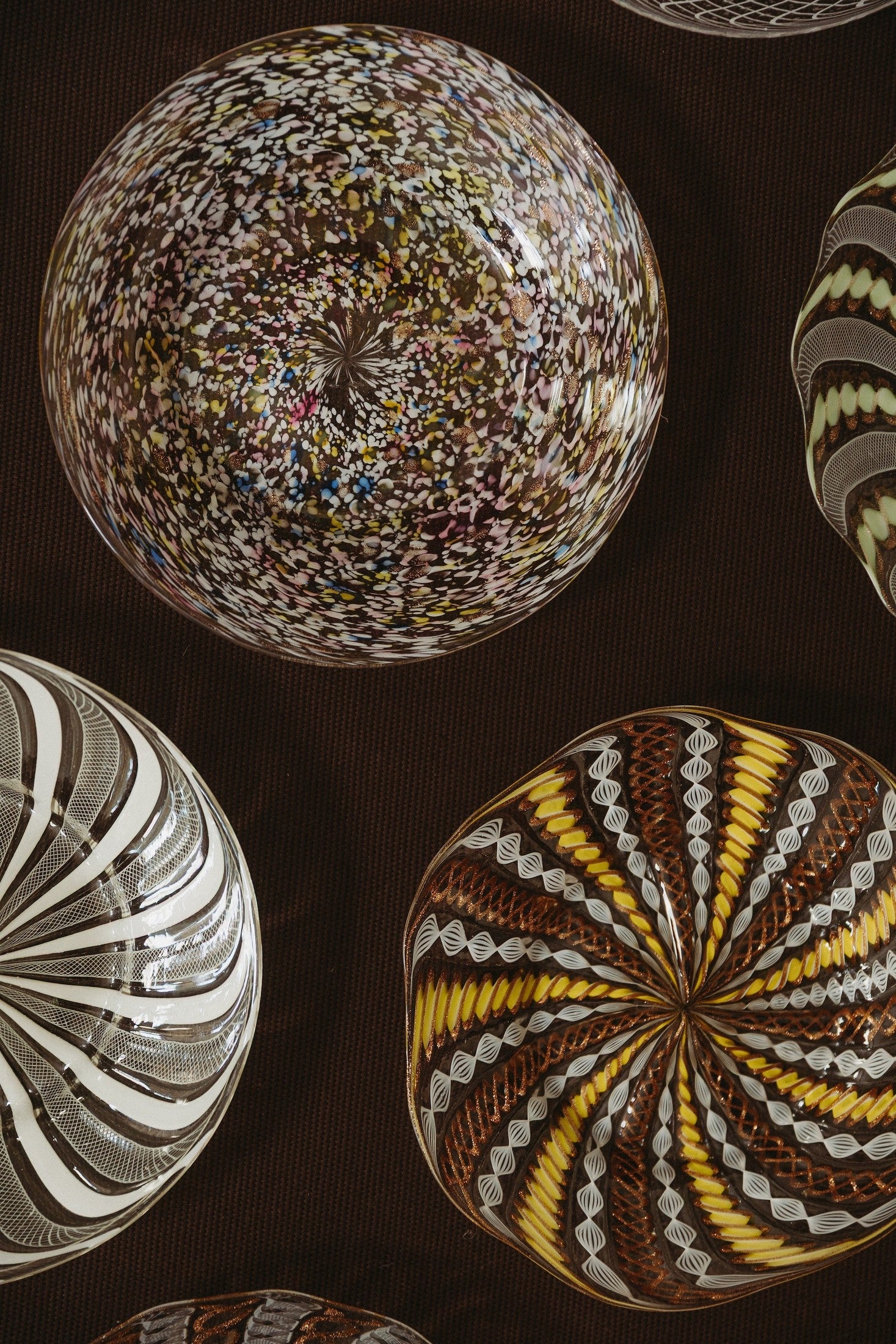 Assiette en verre de Murano, 1960