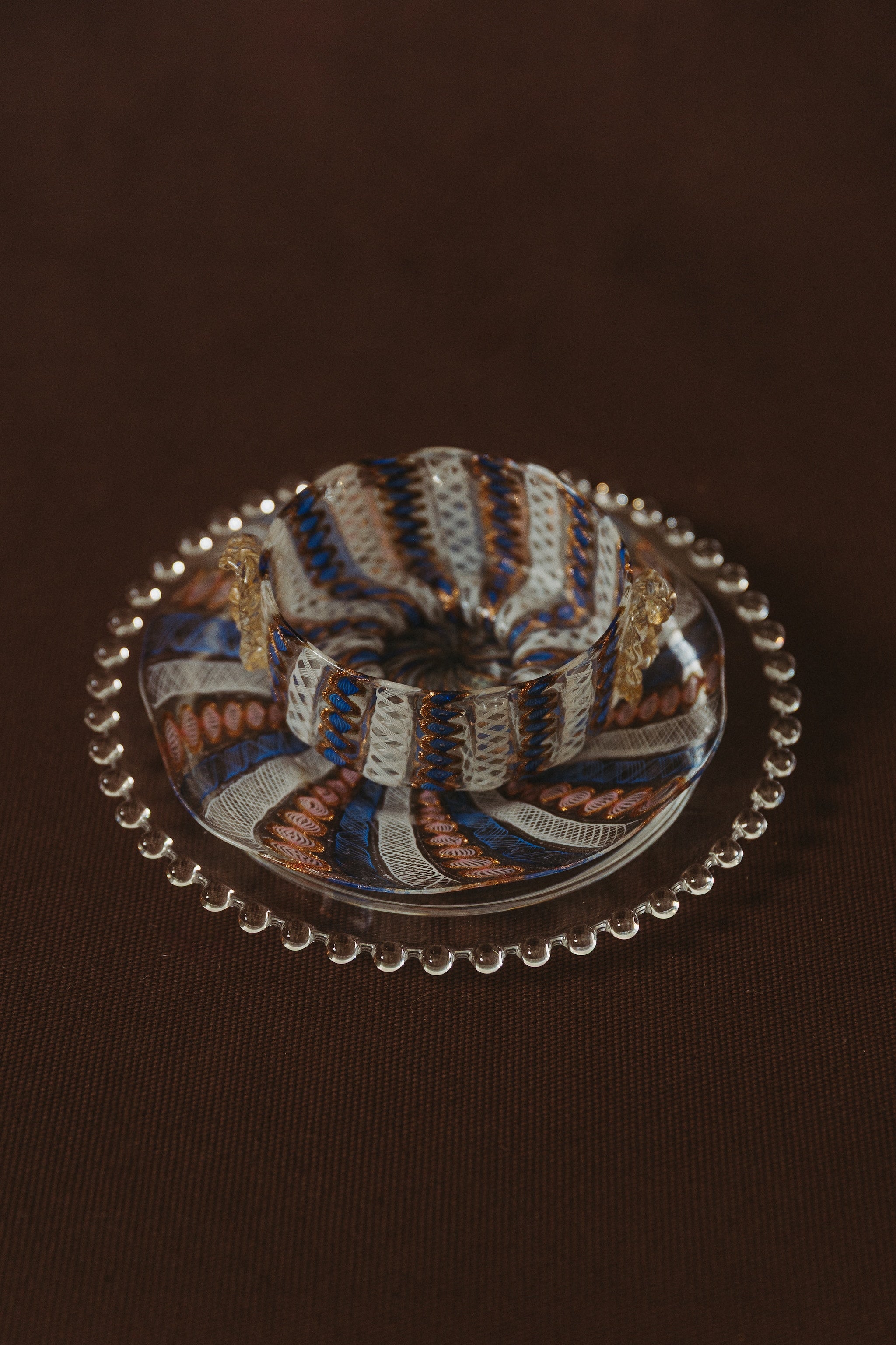 Coupelle en verre de Murano, 1960