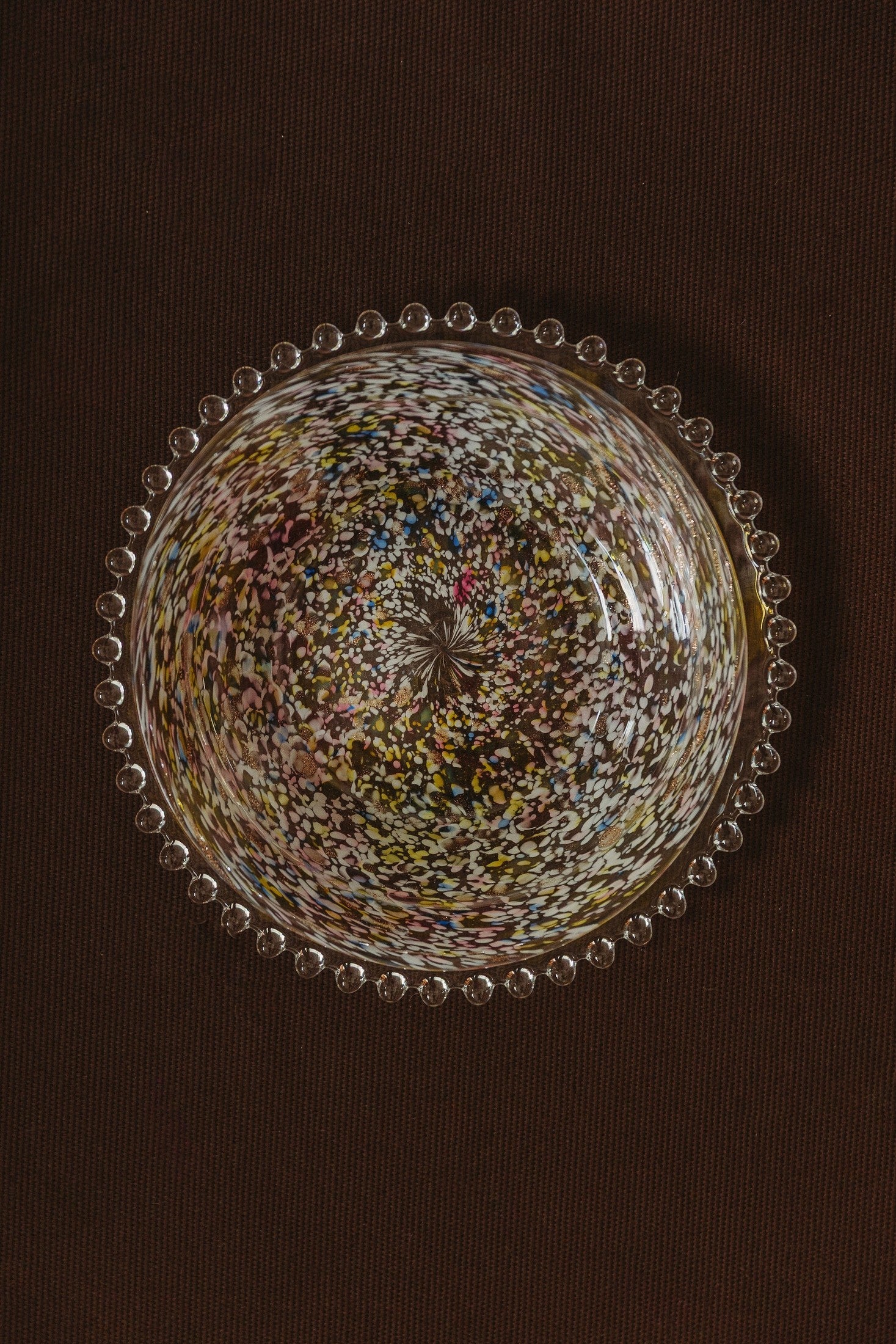 Assiette en verre de Murano, 1960