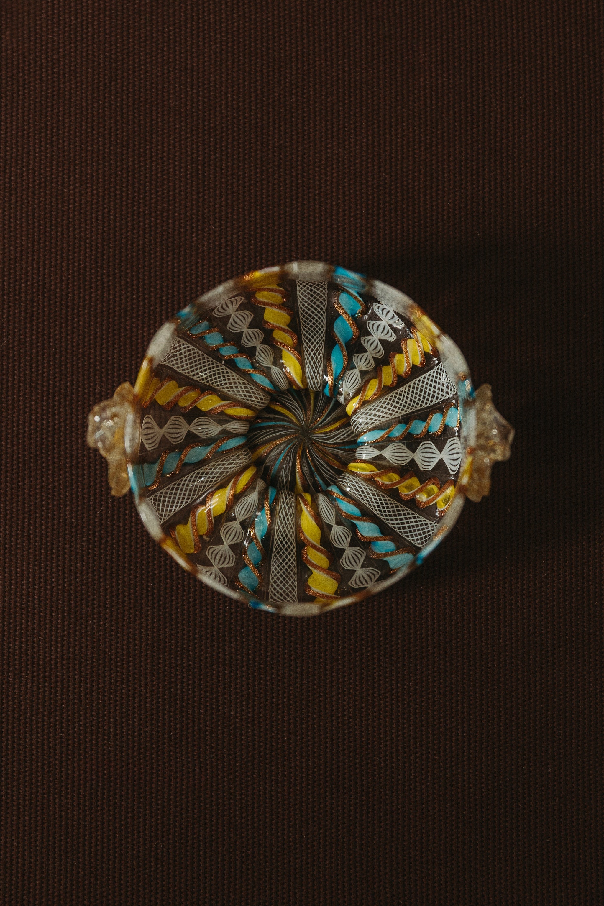 Coupelle en verre de Murano, 1960