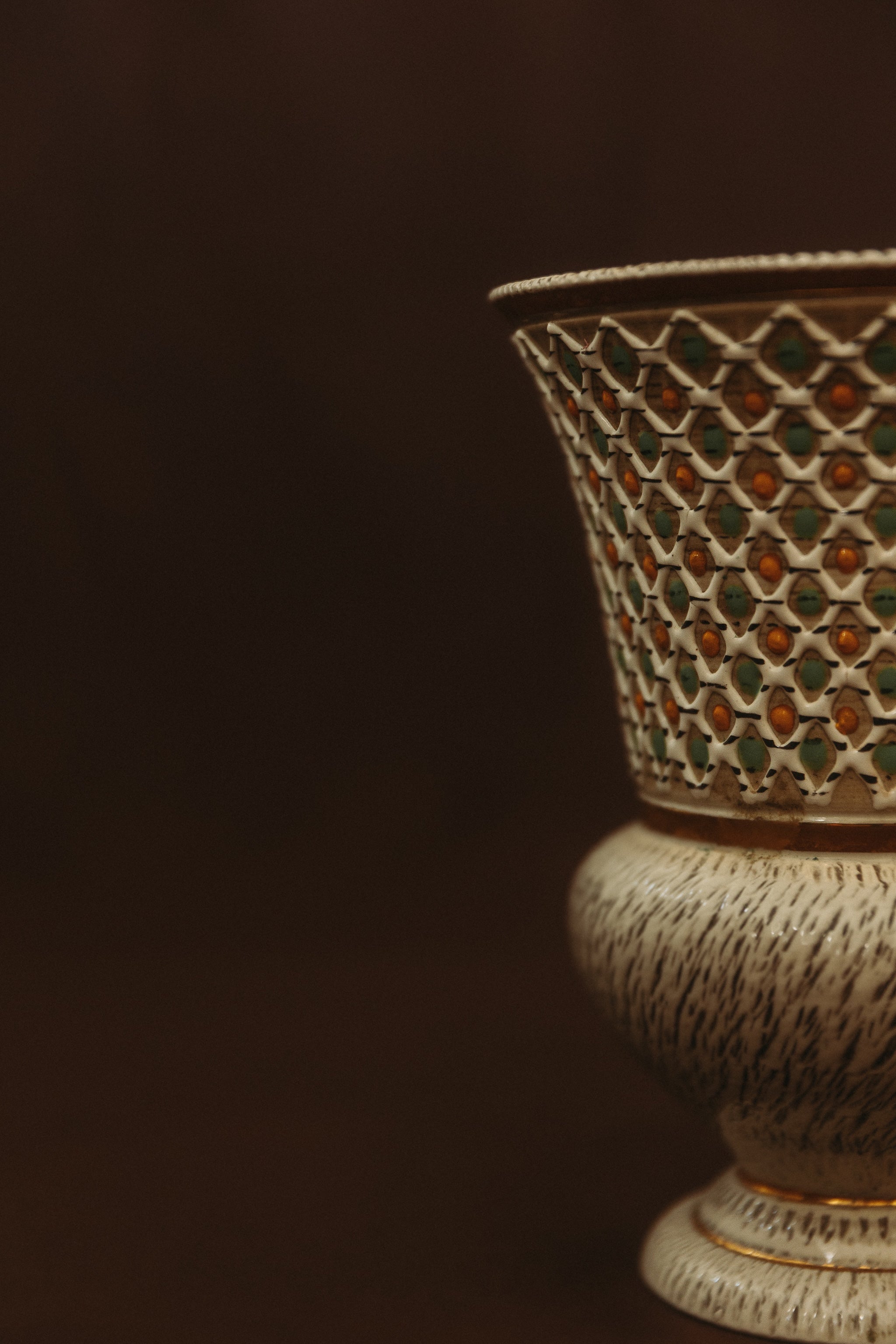 Jacques Breugnot vase, 20th century