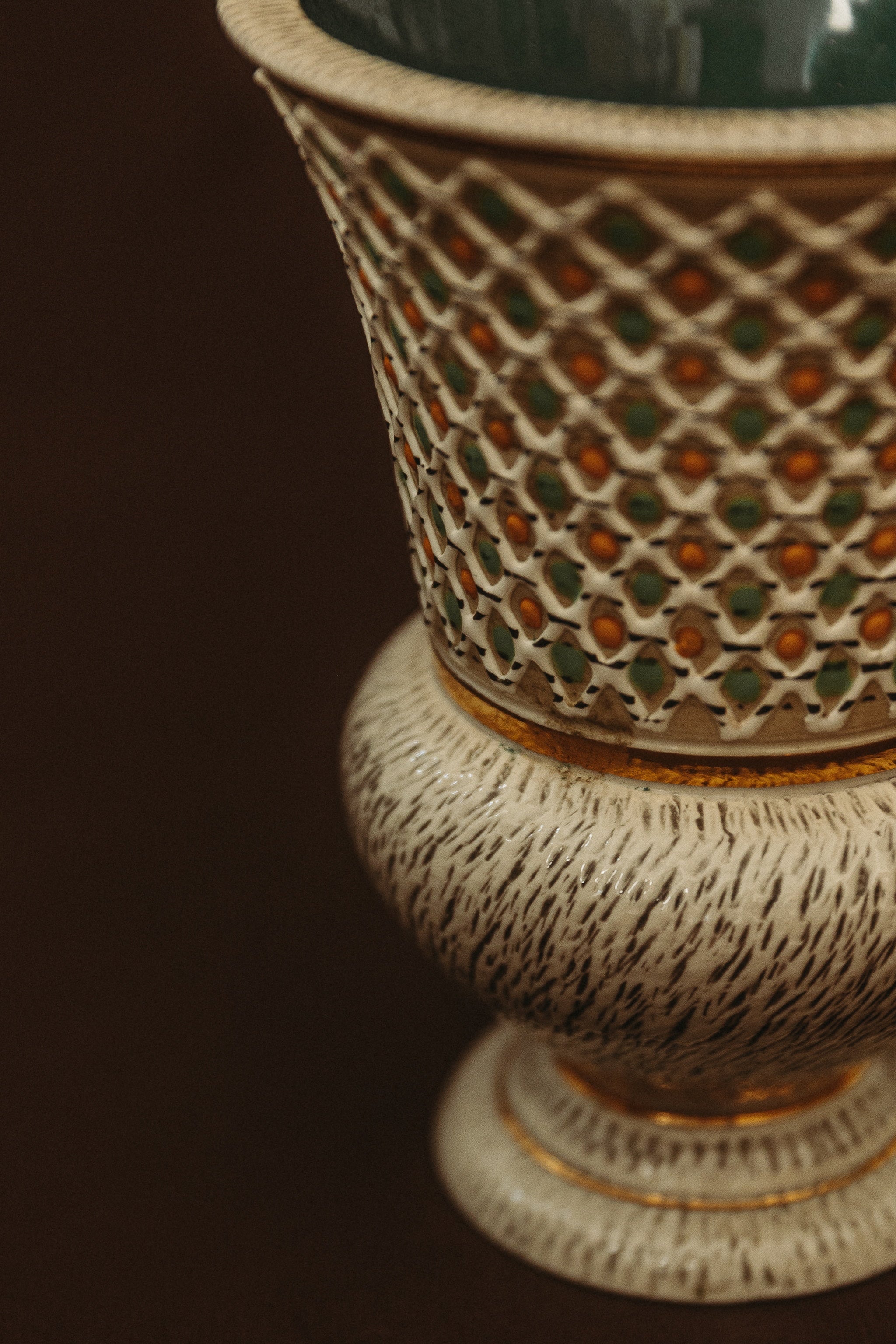 Jacques Breugnot vase, 20th century