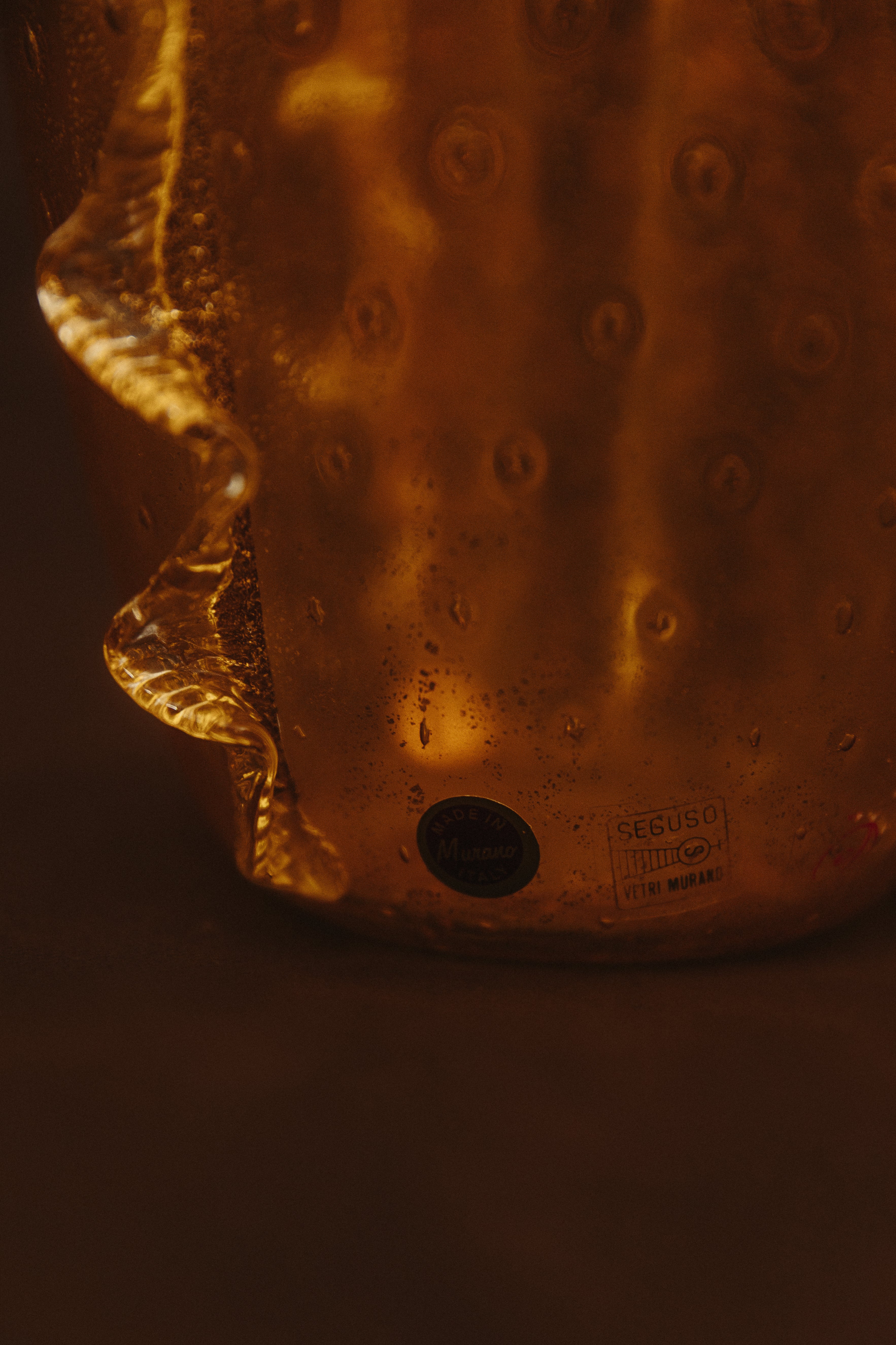 Vase de Murano Archimede Seguso, XXe siècle