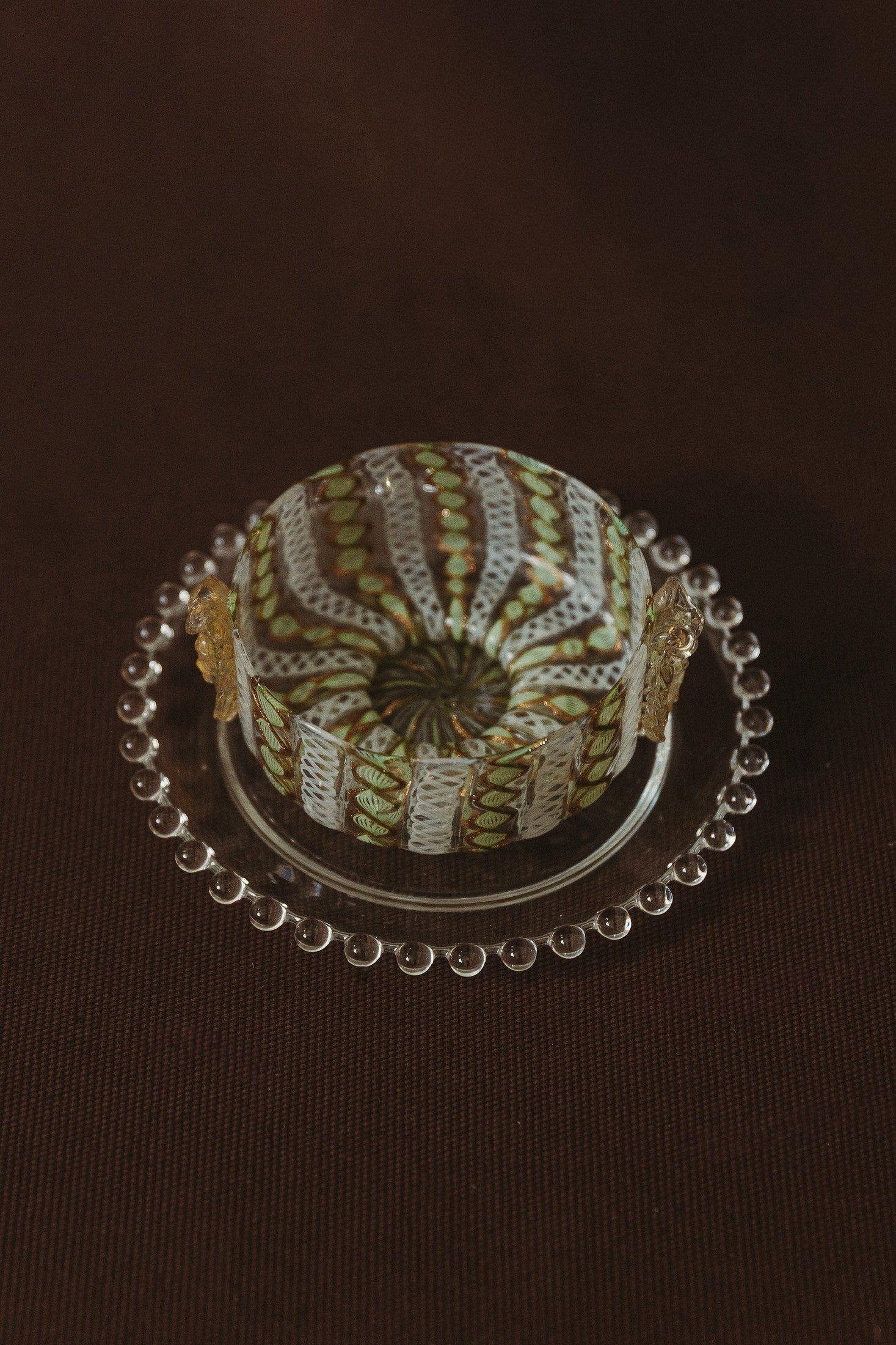 Assiette en verre de Murano, 1960