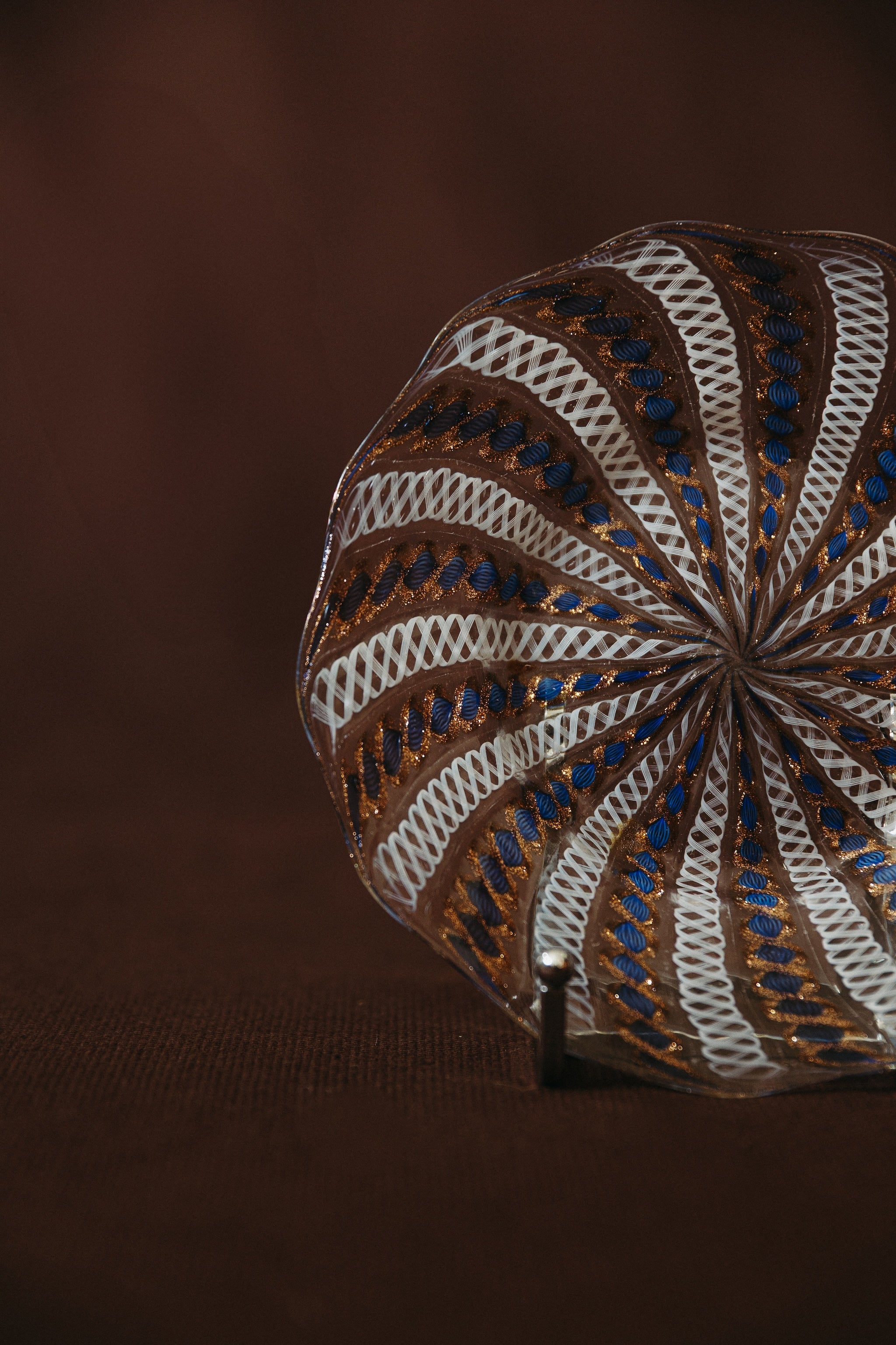 Assiette en verre de Murano, 1960