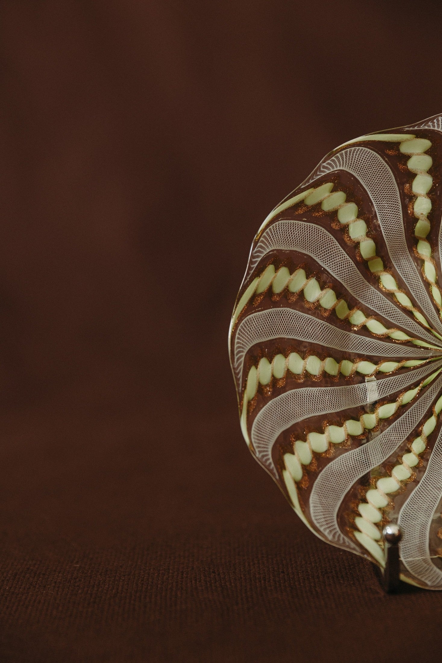 Assiette en verre de Murano, 1960
