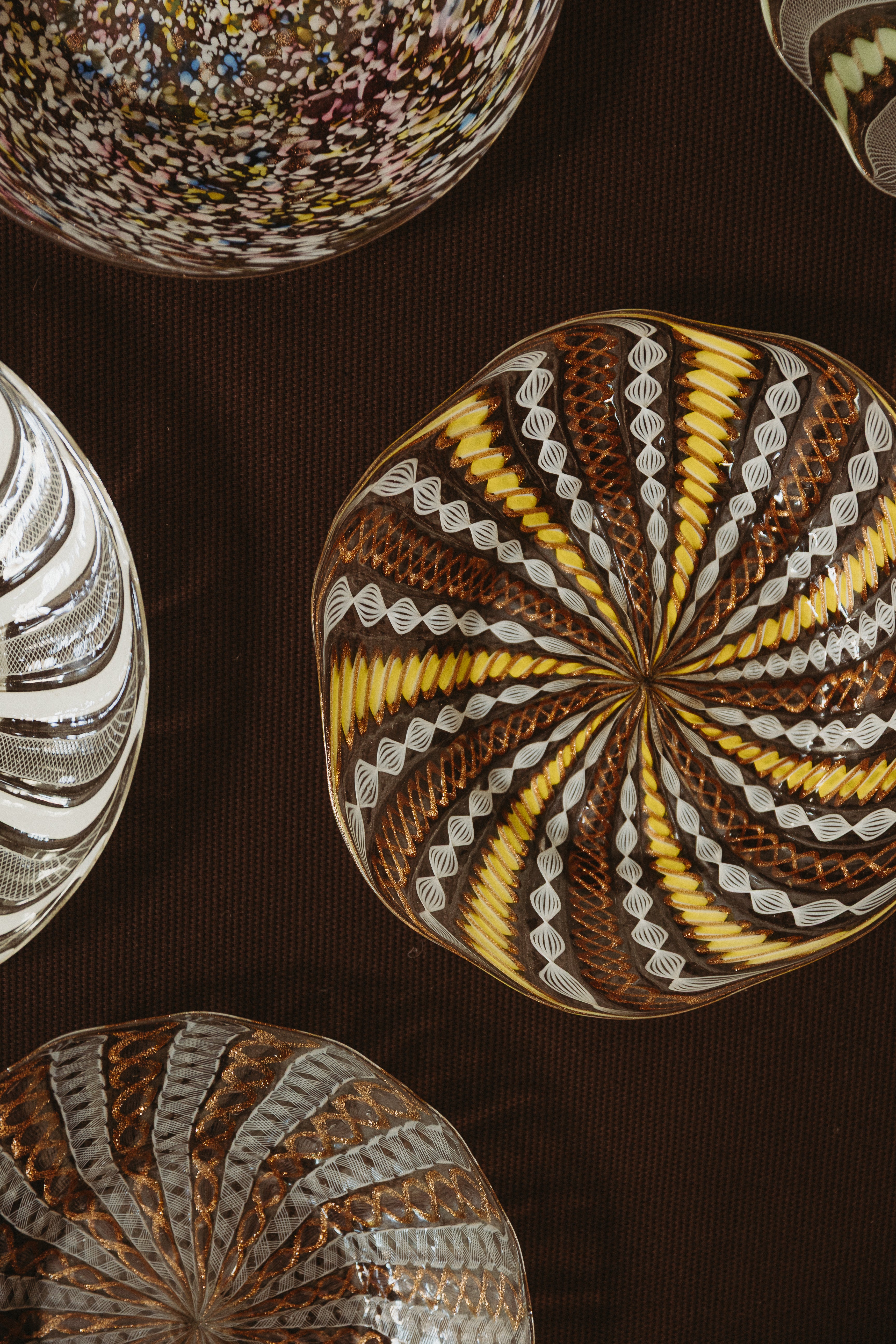 Assiette en verre de Murano, 1960