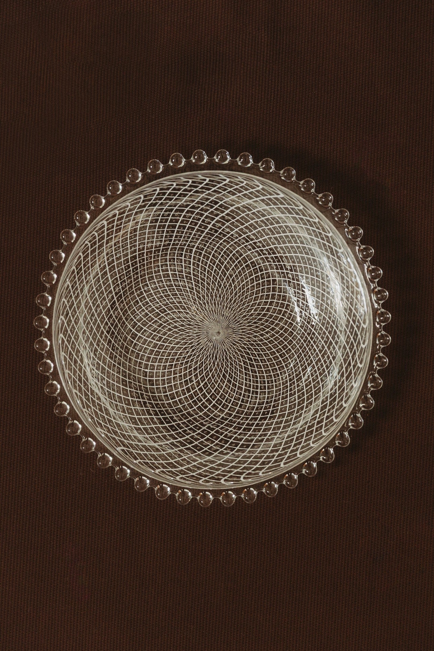 Assiette en verre de Murano, 1960